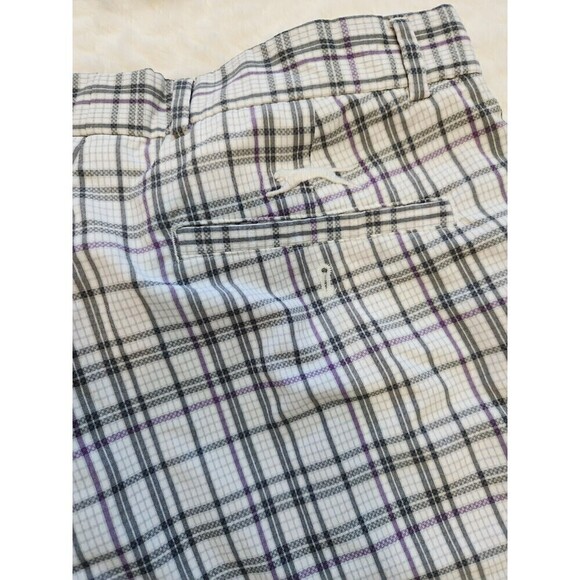 Slazenger Mens Golf Shorts Plaid EUC Sz 34 - Picture 6 of 7